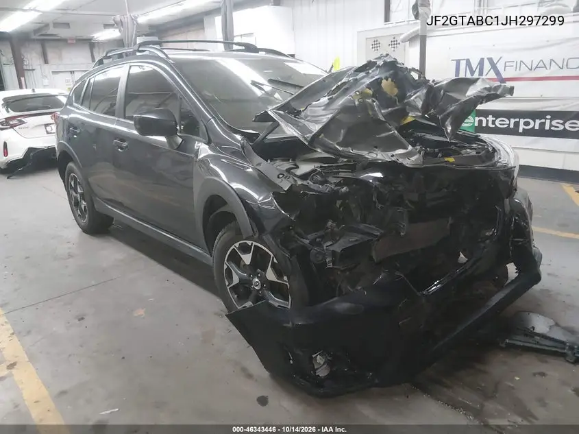 SUBARU XV 2018, VIN JF2GTABC1JH297299