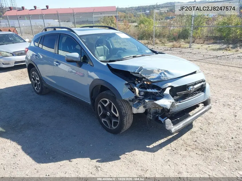 SUBARU XV 2018, VIN JF2GTALC2J8247574
