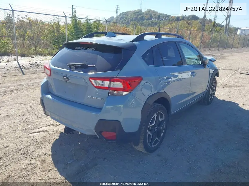 2018 SUBARU XV VIN JF2GTALC2J8247574 — фото 4
