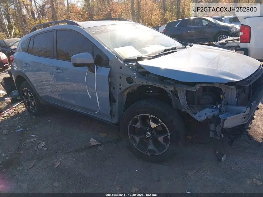 SUBARU XV 2018, VIN JF2GTACCXJH252800