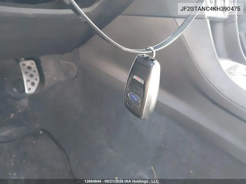 2019 SUBARU XV VIN JF2GTANC4KH390475 — фото 11