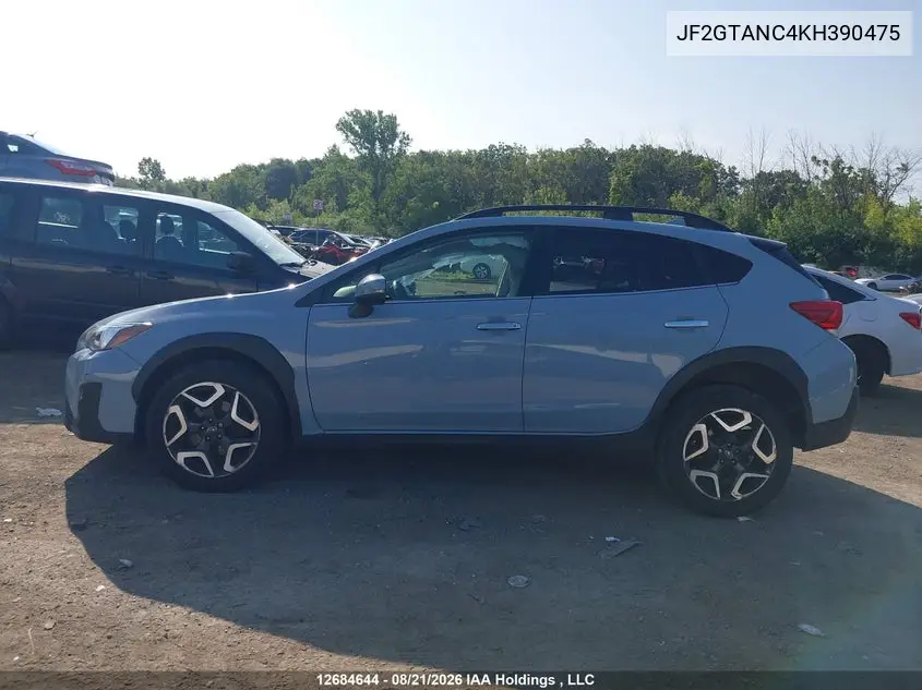 2019 SUBARU XV VIN JF2GTANC4KH390475 — фото 14