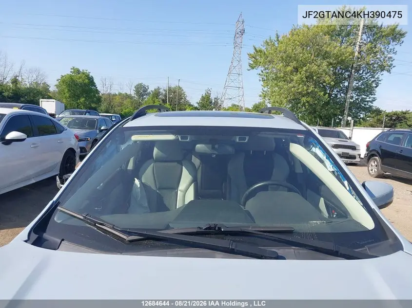 2019 SUBARU XV VIN JF2GTANC4KH390475 — фото 17