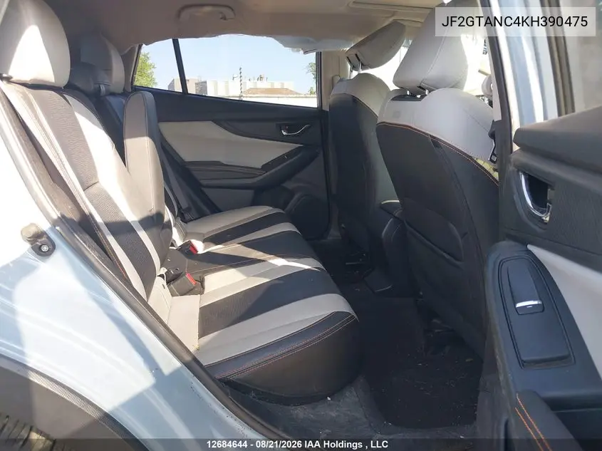 2019 SUBARU XV VIN JF2GTANC4KH390475 — фото 8