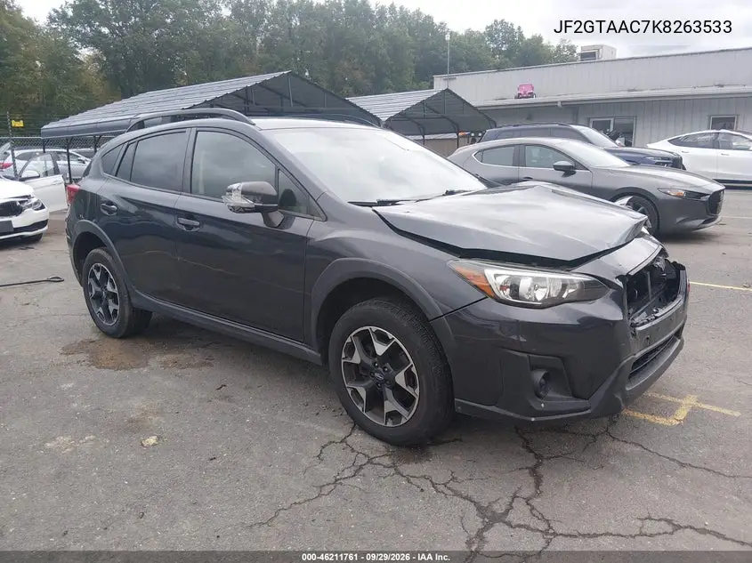 SUBARU XV 2019, VIN JF2GTAAC7K8263533