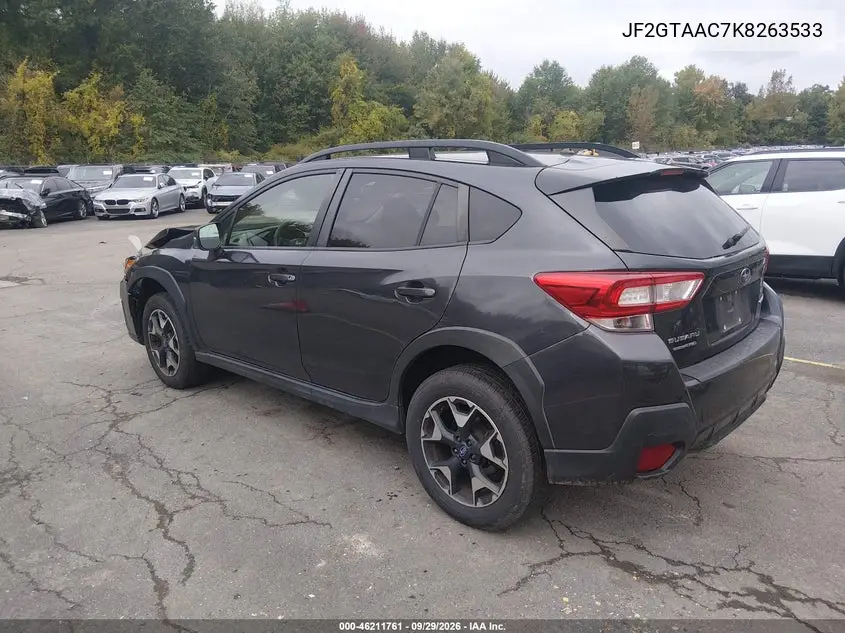 2019 SUBARU XV VIN JF2GTAAC7K8263533 — фото 3