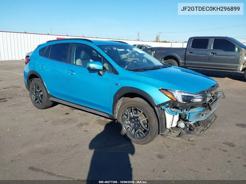SUBARU XV 2019, VIN JF2GTDEC0KH296899