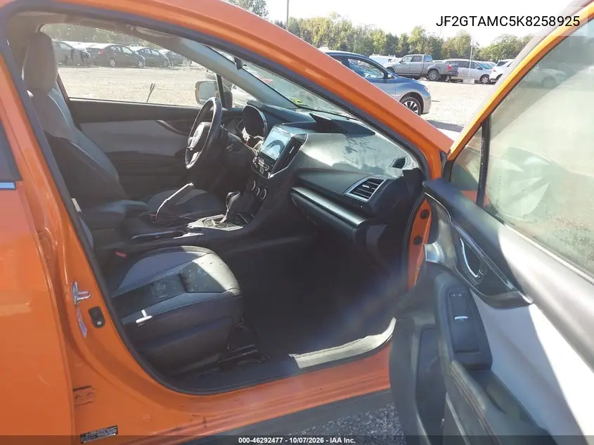2019 SUBARU XV VIN JF2GTAMC5K8258925 — фото 5