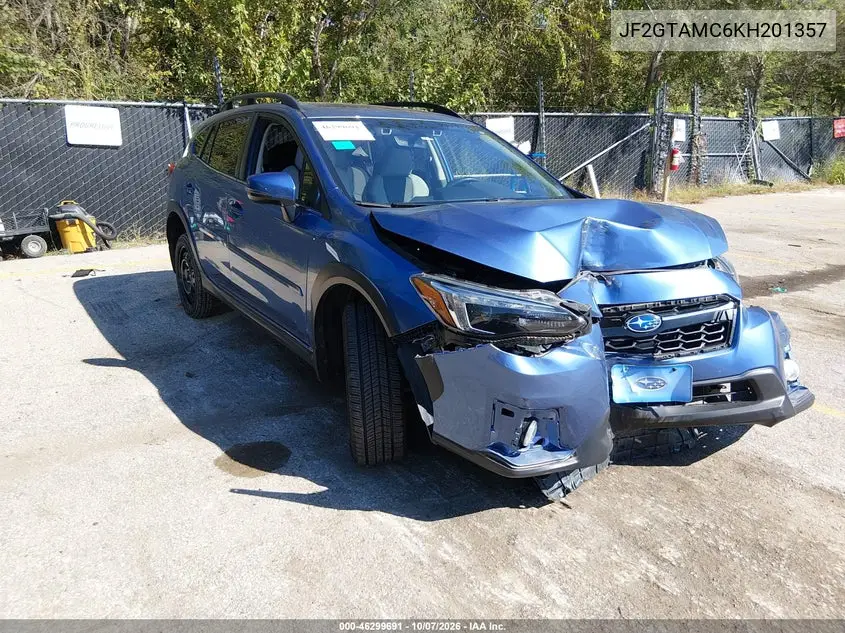 SUBARU XV 2019, VIN JF2GTAMC6KH201357