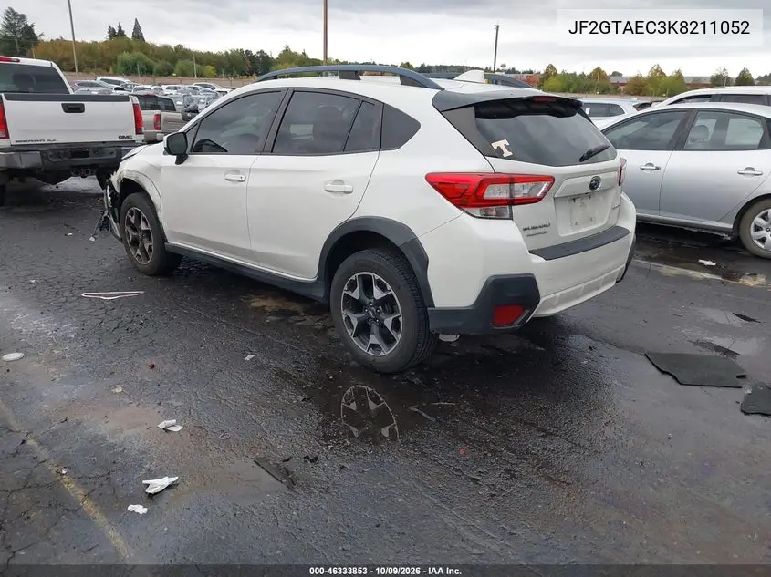 2019 SUBARU XV VIN JF2GTAEC3K8211052 — фото 3