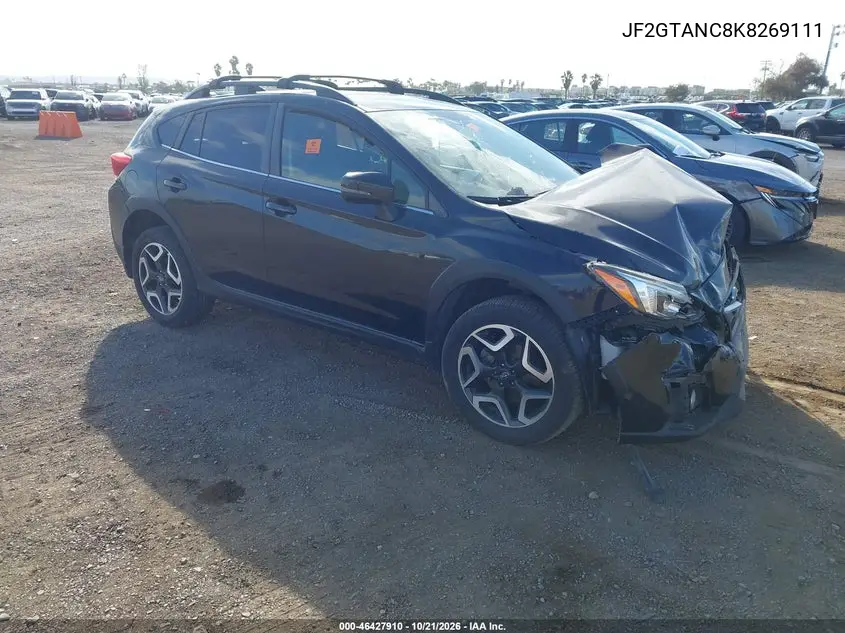SUBARU XV 2019, VIN JF2GTANC8K8269111