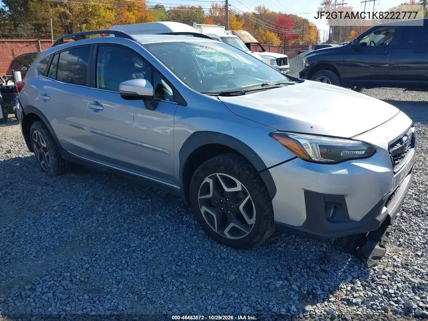 SUBARU XV 2019, VIN JF2GTAMC1K8222777