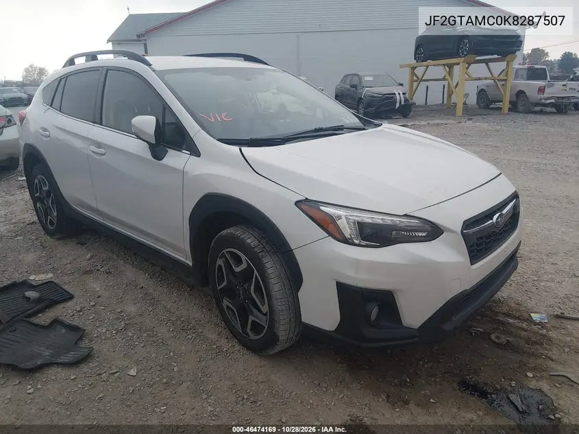 SUBARU XV 2019, VIN JF2GTAMC0K8287507