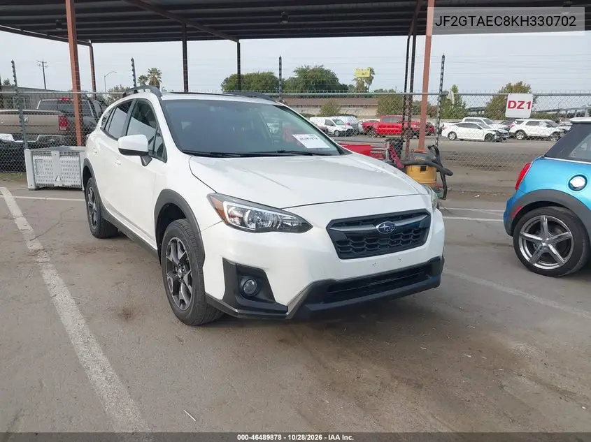 SUBARU XV 2019, VIN JF2GTAEC8KH330702