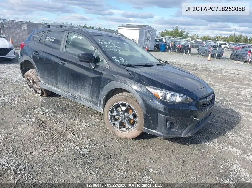 SUBARU XV 2020, VIN JF2GTAPC7L8253058