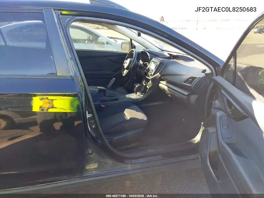 2020 SUBARU XV VIN JF2GTAEC0L8250683 — фото 5