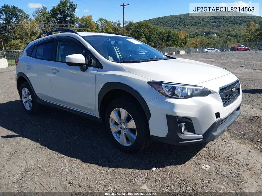 SUBARU XV 2020, VIN JF2GTAPC1L8214563