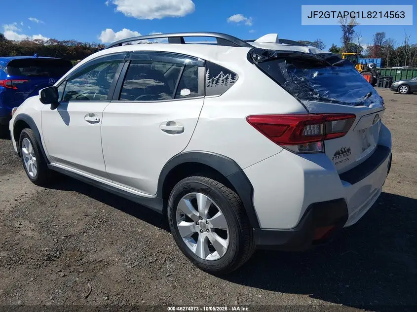 2020 SUBARU XV VIN JF2GTAPC1L8214563 — фото 3