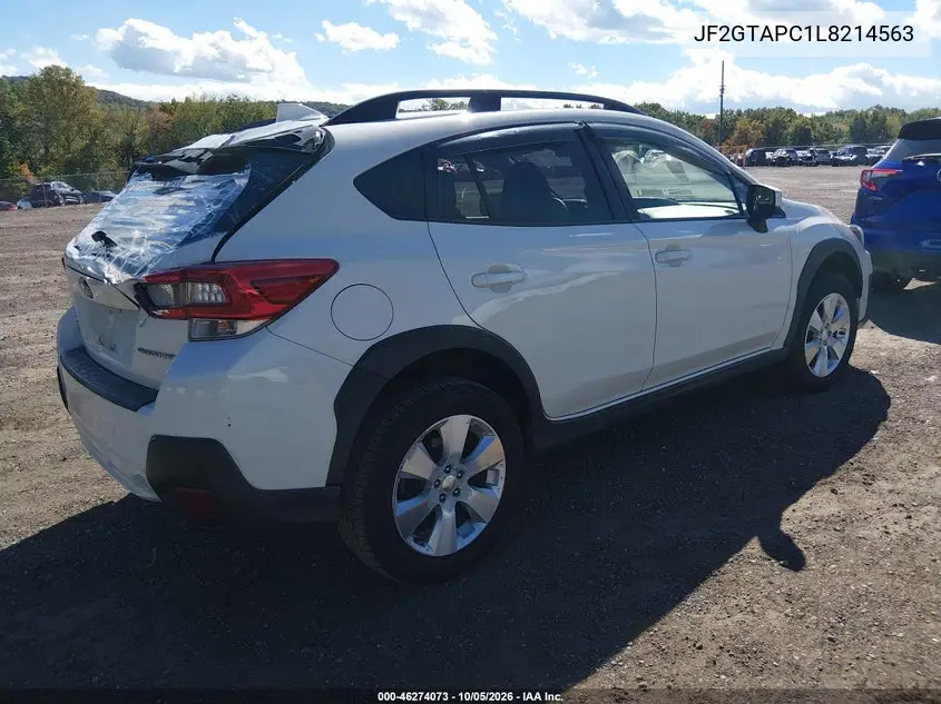 2020 SUBARU XV VIN JF2GTAPC1L8214563 — фото 4