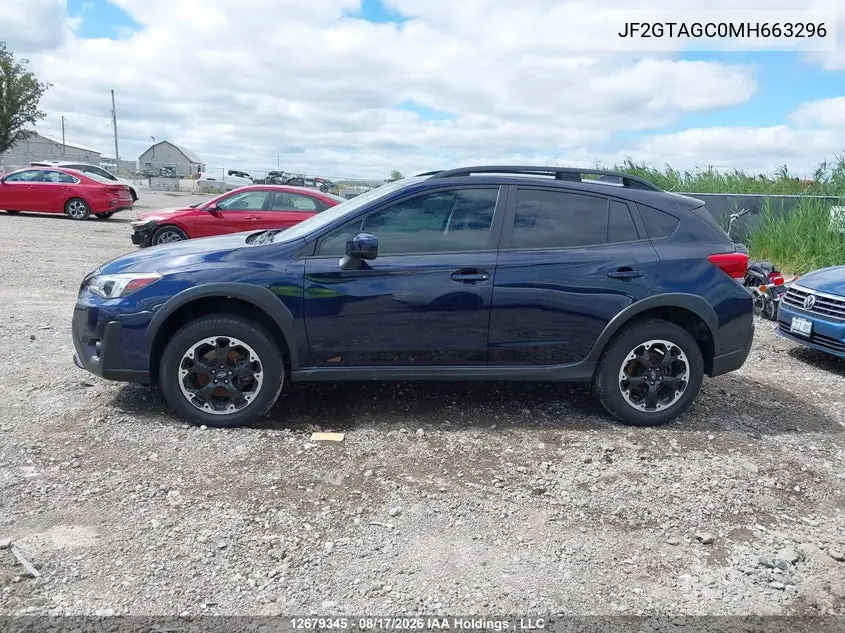 2021 SUBARU XV VIN JF2GTAGC0MH663296 — фото 14