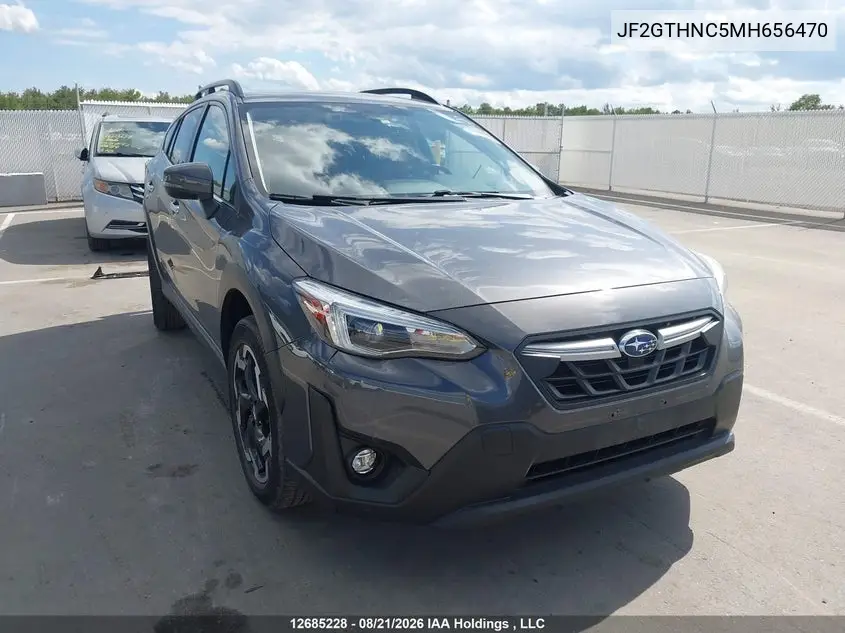 SUBARU XV 2021, VIN JF2GTHNC5MH656470