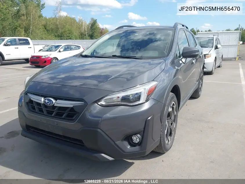 2021 SUBARU XV VIN JF2GTHNC5MH656470 — фото 2