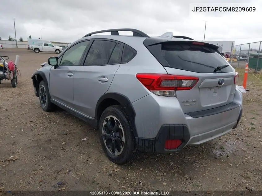 2021 SUBARU XV VIN JF2GTAPC5M8209609 — фото 3