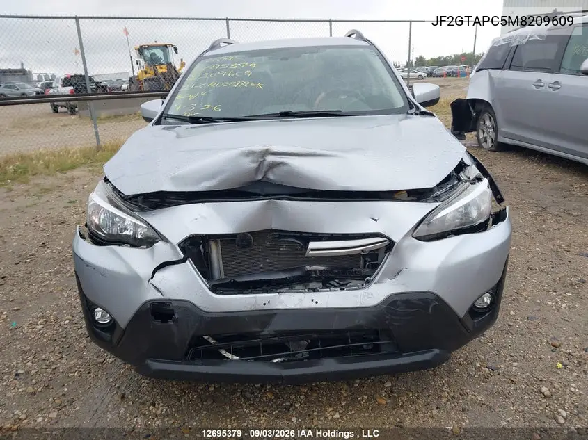2021 SUBARU XV VIN JF2GTAPC5M8209609 — фото 6