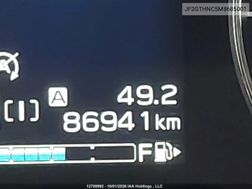 2021 SUBARU XV VIN JF2GTHNC5M8685001 — фото 16