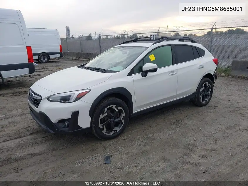 2021 SUBARU XV VIN JF2GTHNC5M8685001 — фото 2