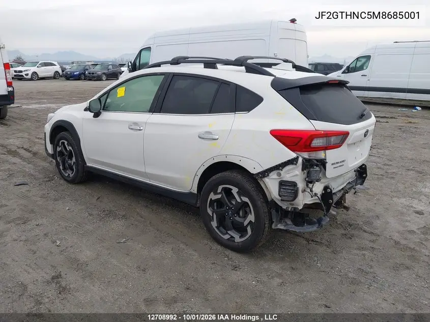 2021 SUBARU XV VIN JF2GTHNC5M8685001 — фото 3