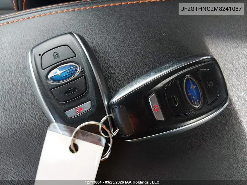 2021 SUBARU XV VIN JF2GTHNC2M8241087 — фото 11