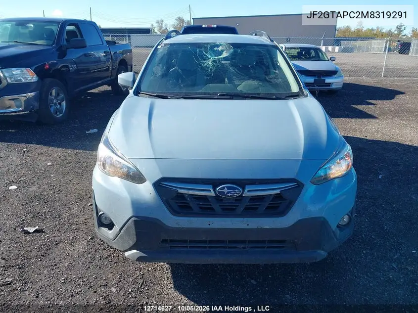 2021 SUBARU XV VIN JF2GTAPC2M8319291 — фото 12