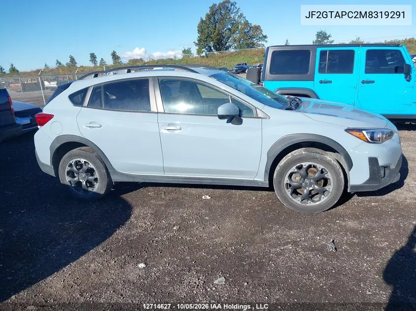 2021 SUBARU XV VIN JF2GTAPC2M8319291 — фото 13