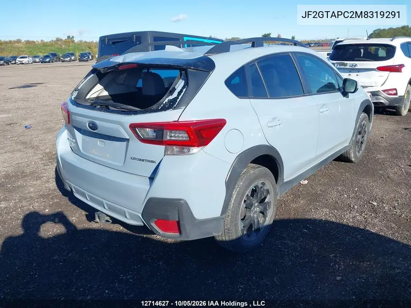 2021 SUBARU XV VIN JF2GTAPC2M8319291 — фото 4