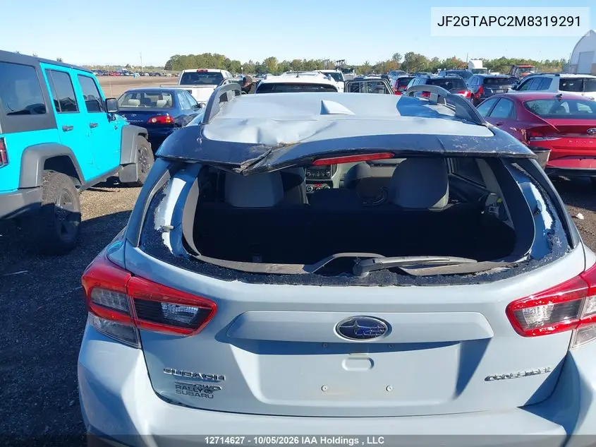 2021 SUBARU XV VIN JF2GTAPC2M8319291 — фото 6