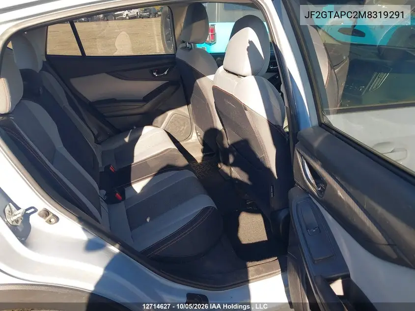 2021 SUBARU XV VIN JF2GTAPC2M8319291 — фото 8