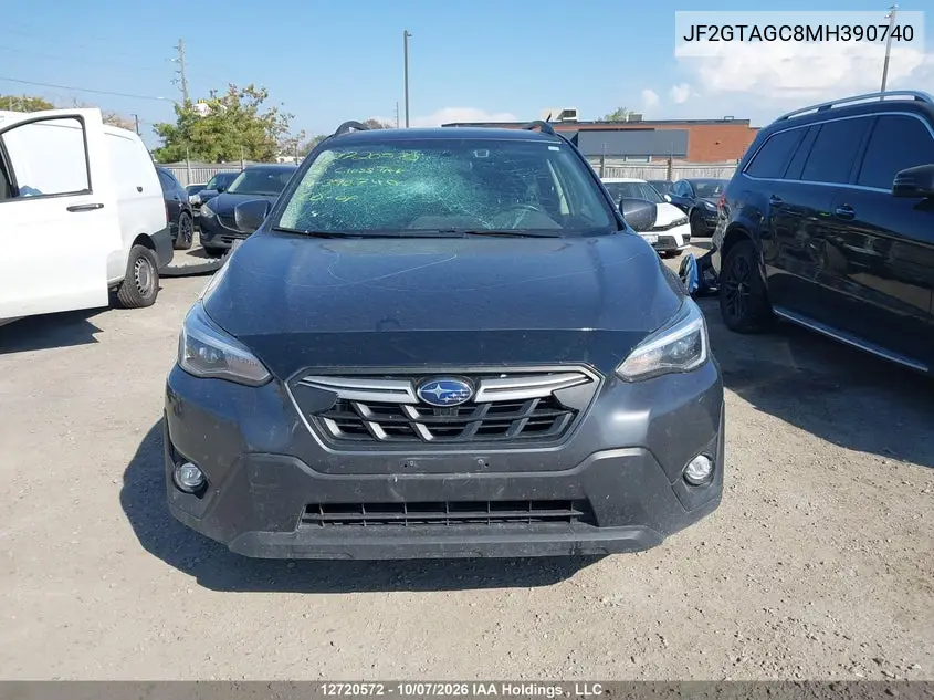 2021 SUBARU XV VIN JF2GTAGC8MH390740 — фото 12