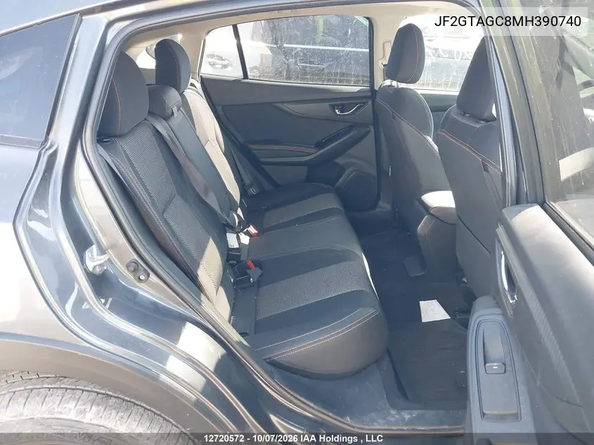 2021 SUBARU XV VIN JF2GTAGC8MH390740 — фото 8