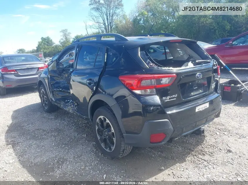 2021 SUBARU XV VIN JF2GTABC4M8214680 — фото 3