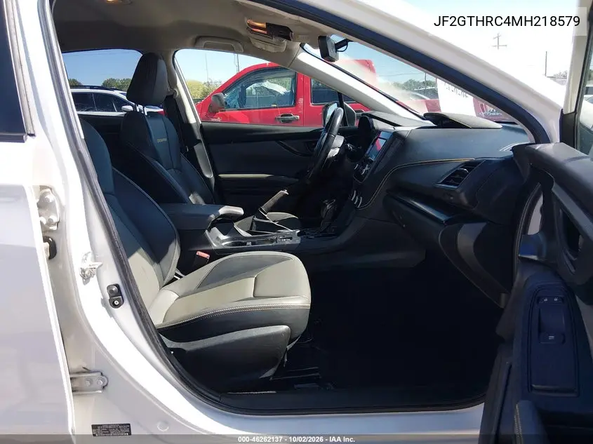2021 SUBARU XV VIN JF2GTHRC4MH218579 — фото 5