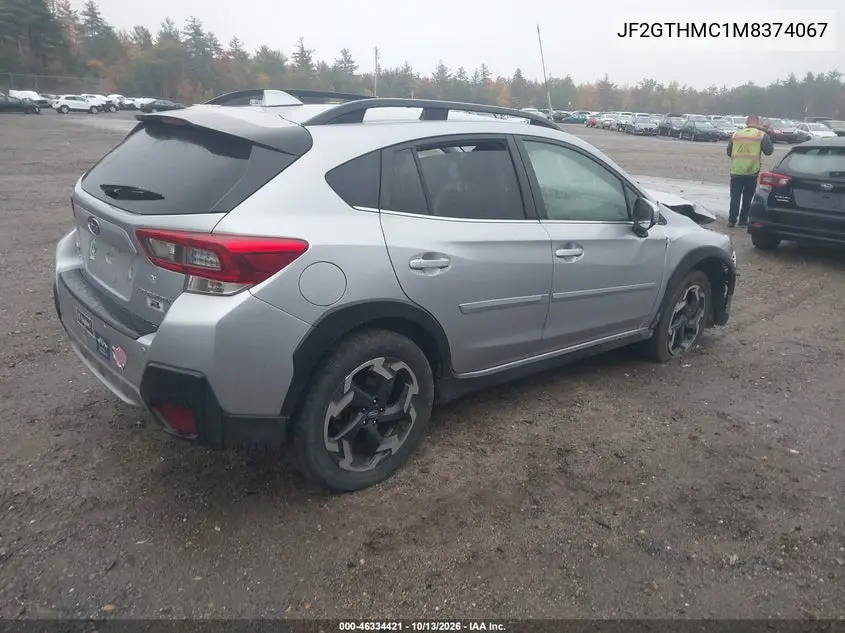 2021 SUBARU XV VIN JF2GTHMC1M8374067 — фото 4