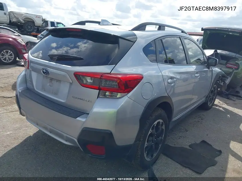 2021 SUBARU XV VIN JF2GTAEC8M8397917 — фото 4