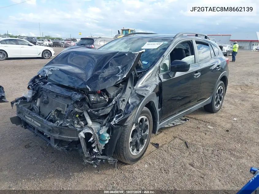 SUBARU XV 2021, VIN JF2GTAEC8M8662139