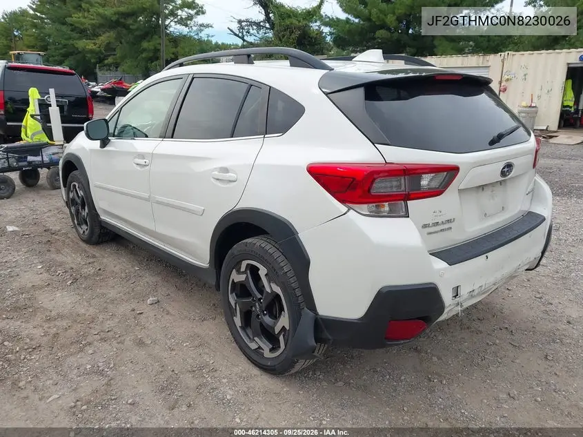 2022 SUBARU XV VIN JF2GTHMC0N8230026 — фото 3