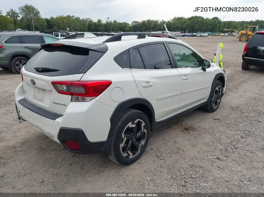 2022 SUBARU XV VIN JF2GTHMC0N8230026 — фото 4