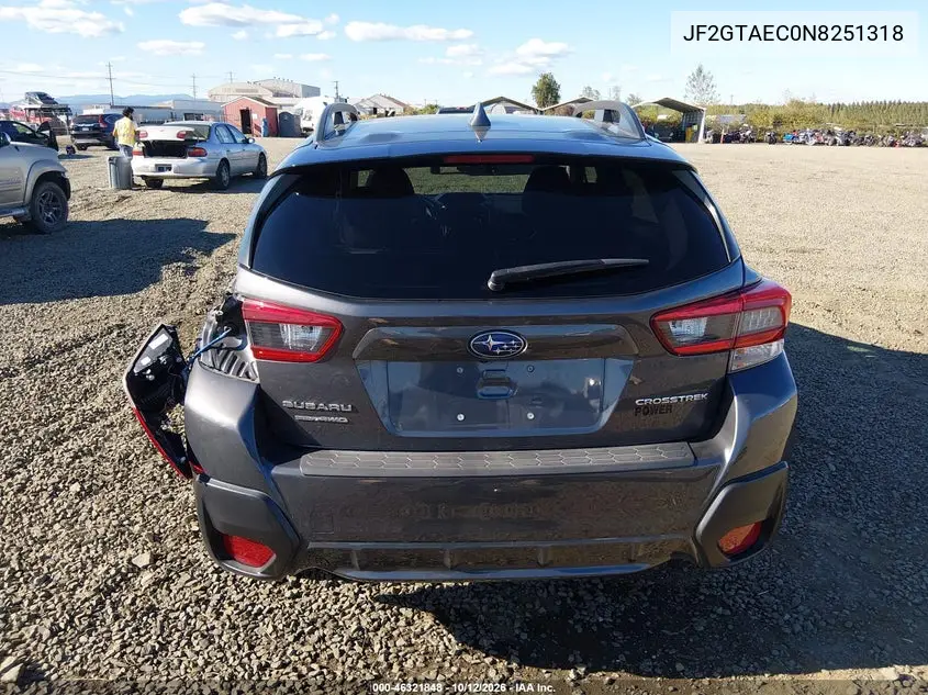 2022 SUBARU XV VIN JF2GTAEC0N8251318 — фото 17