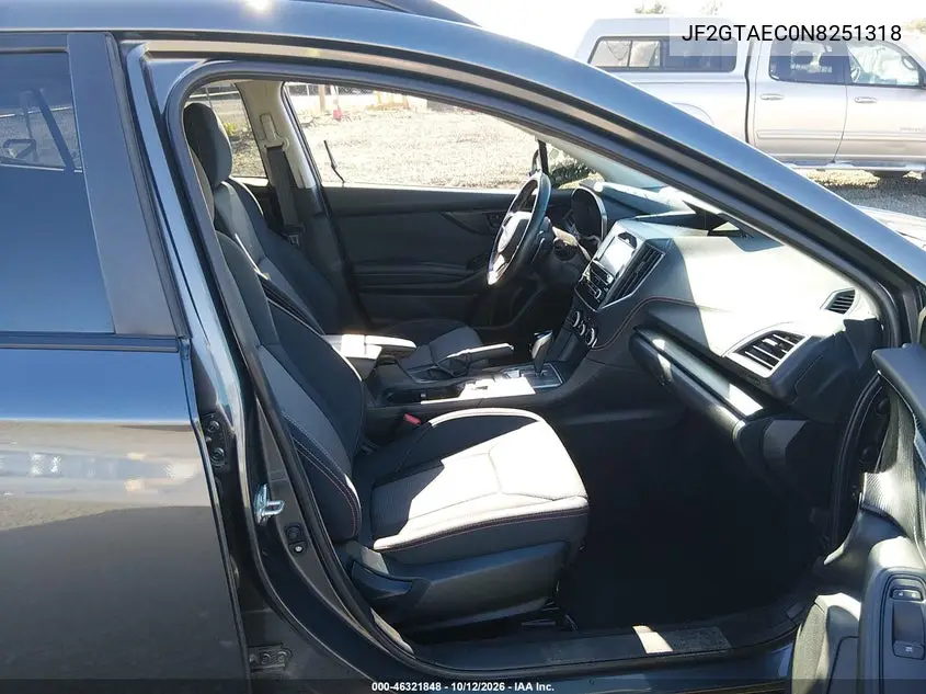 2022 SUBARU XV VIN JF2GTAEC0N8251318 — фото 5