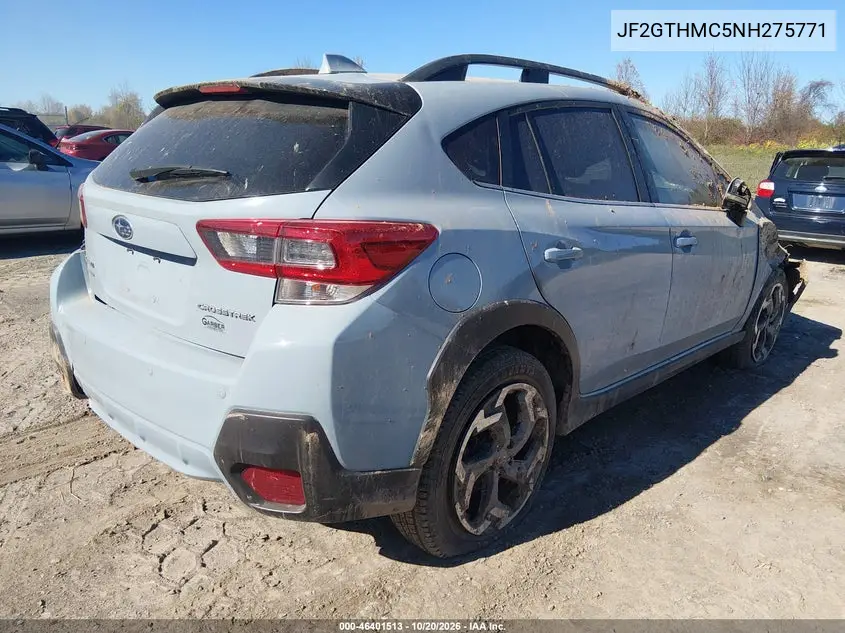 2022 SUBARU XV VIN JF2GTHMC5NH275771 — фото 4