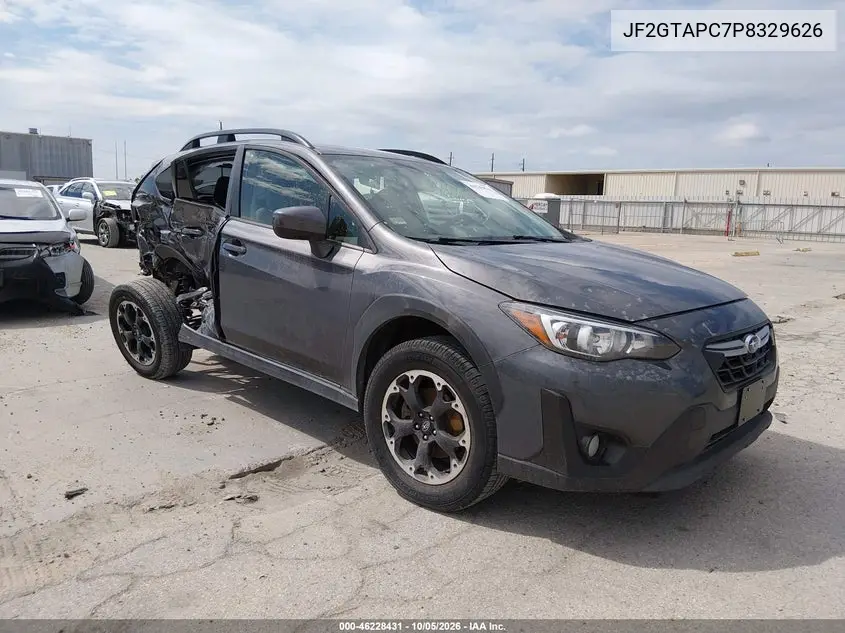 SUBARU XV 2023, VIN JF2GTAPC7P8329626